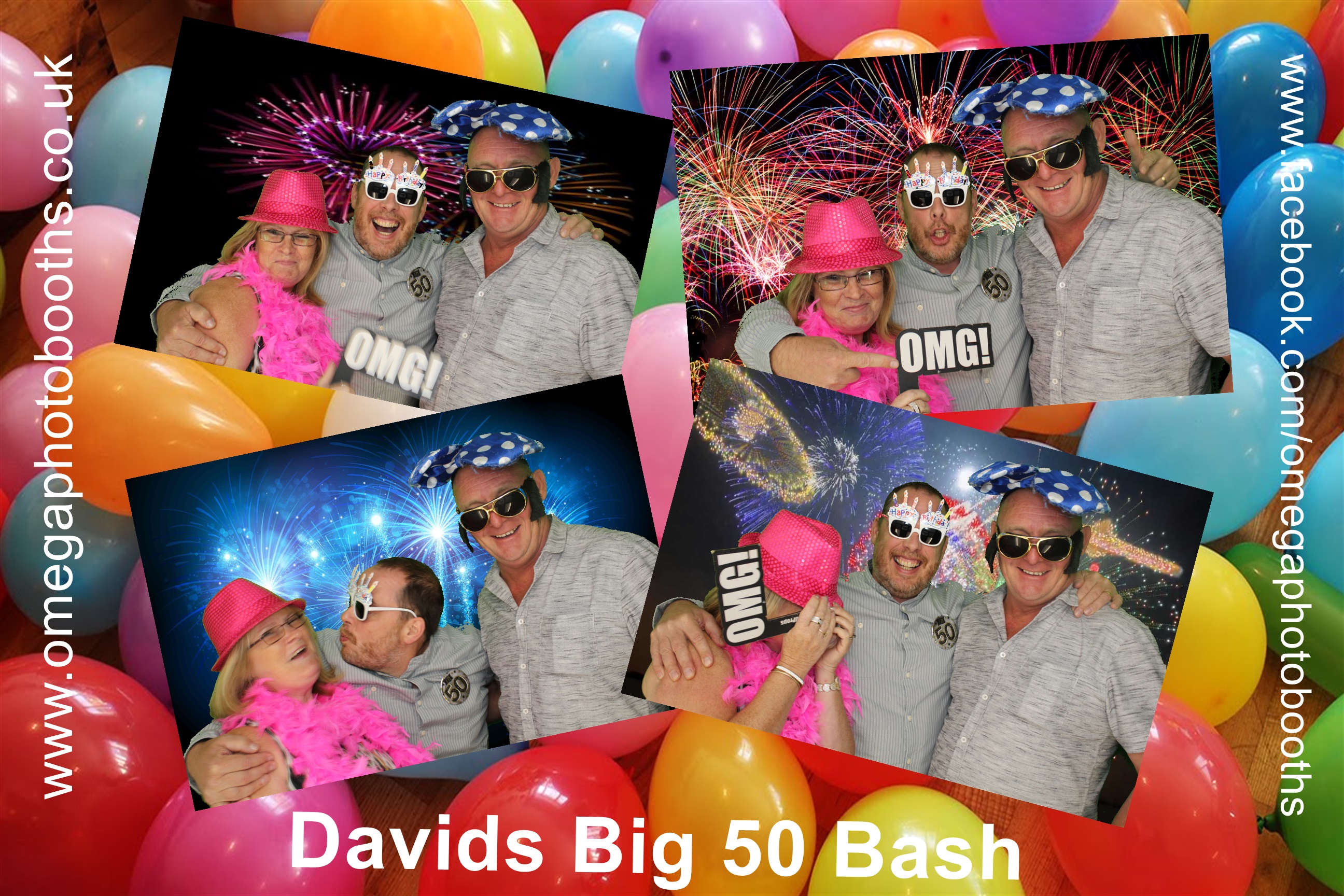 Davids 50th birthday party | View more photos from the event at gallery.omegaphotobooths.co.uk/u/Omega-Photobooths/Davids-50th-birthday-party